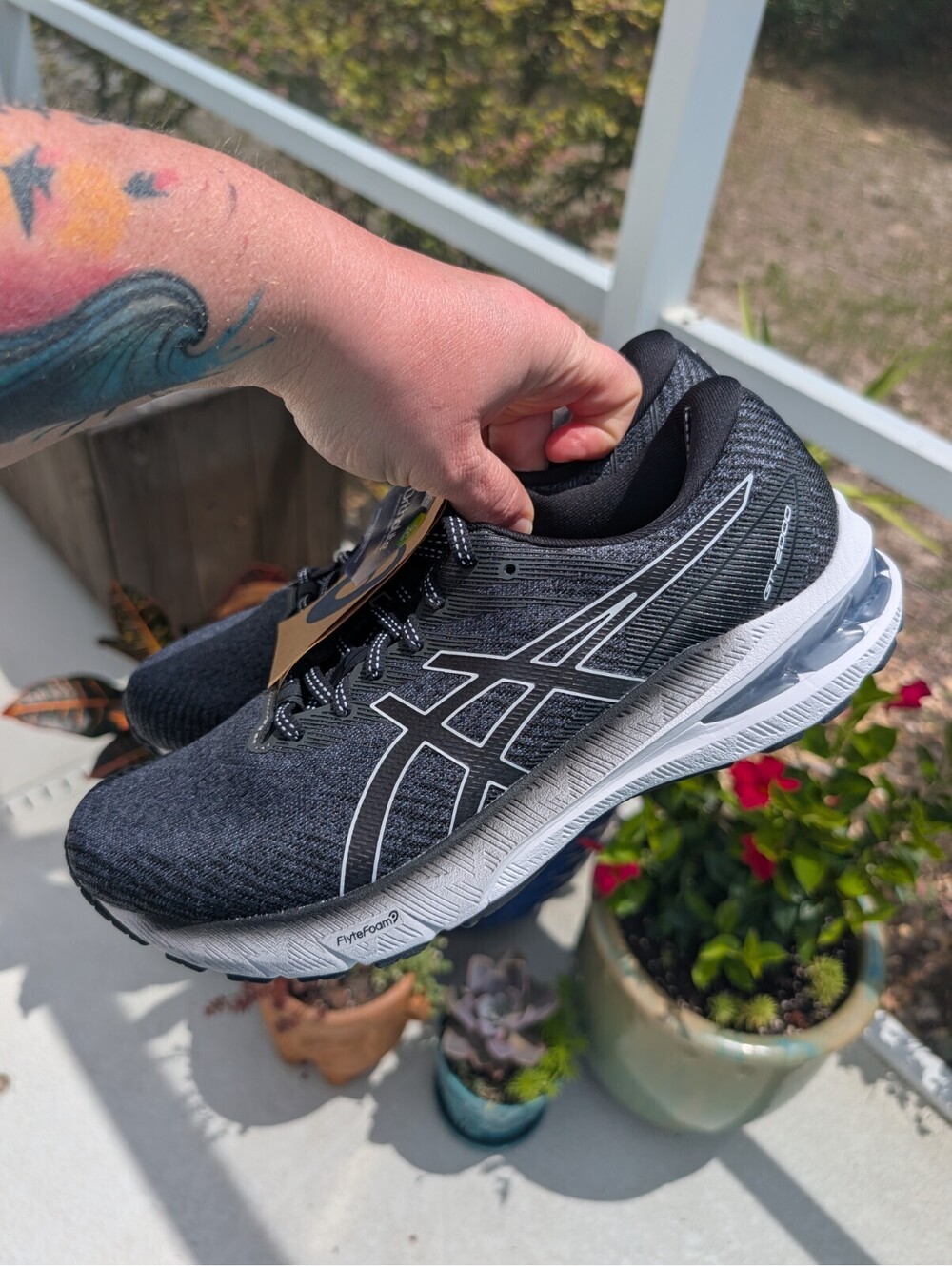 ASICS GT-2000 10 Women's Running Shoes Size 10 Black White 1012B045-002 NIB - Picture 6 of 14